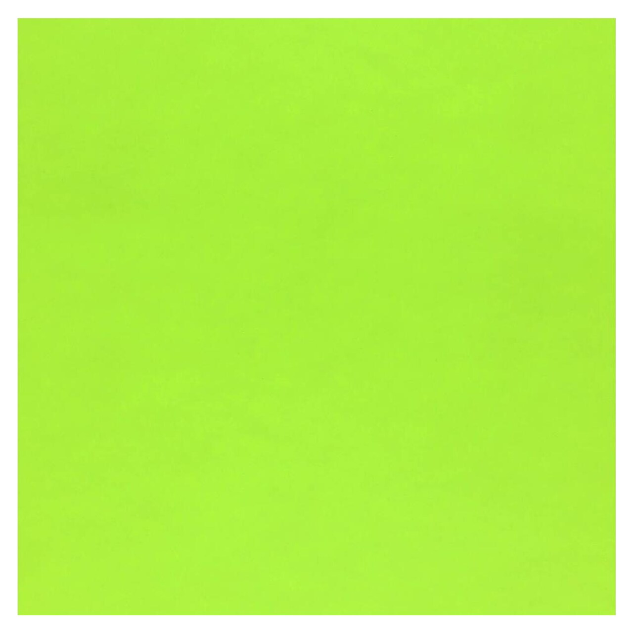 PA Paper Accents Smooth Cardstock 12" x 12" Electric Green, 65lb colored cardstock paper for card making, scrapbooking, printing, quilling and crafts, 25 piece pack